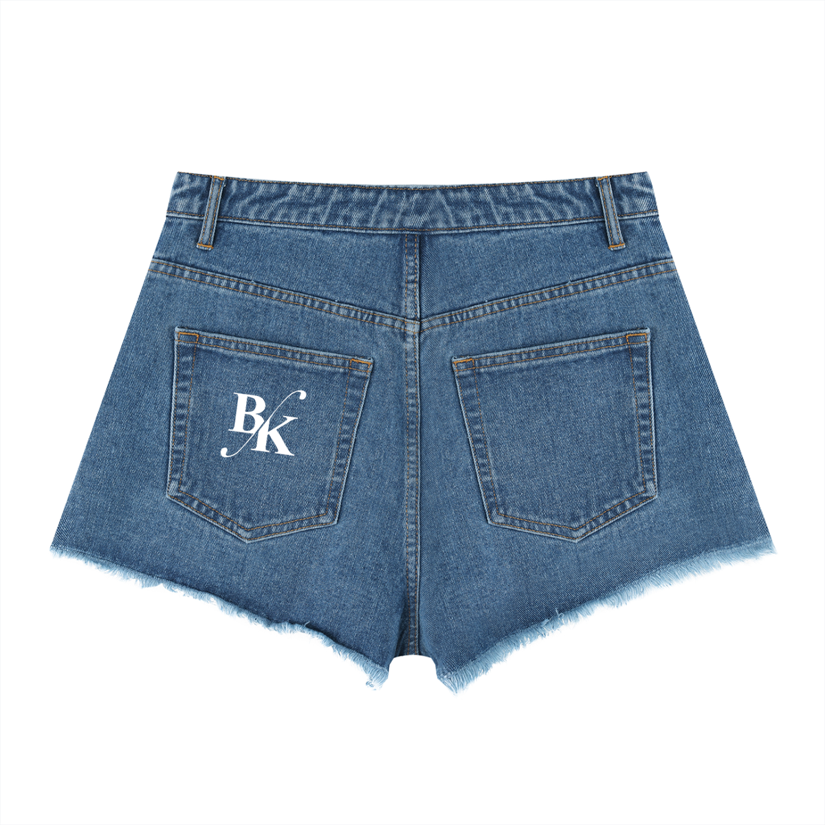Women’s Vintage Wash High Rise Denim Shorts